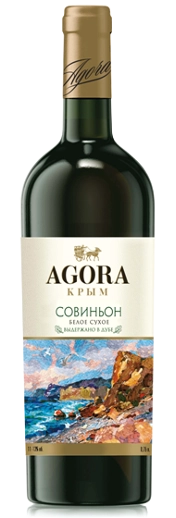 Вино Агора Совиньон 750 мл