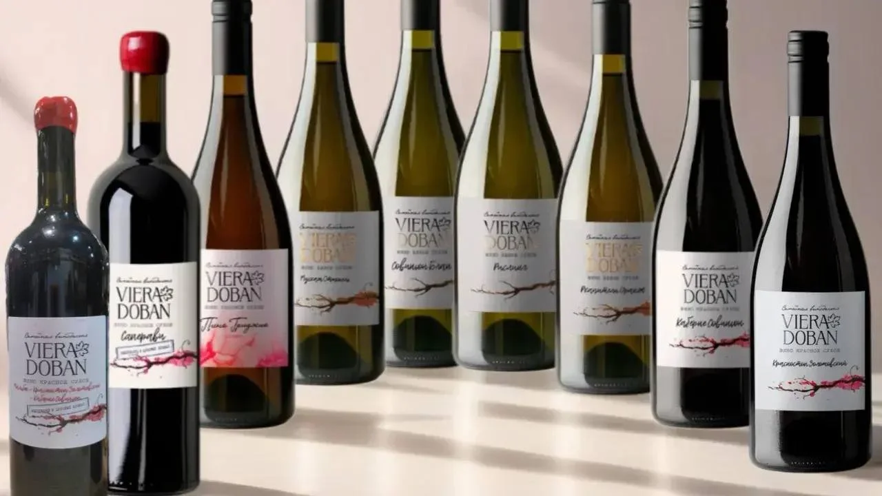 Дегустация вин хозяйства "Viera Doban"