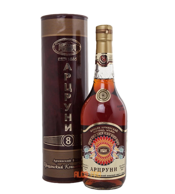 Коньяк  Арцруни  8 лет в тубе     500 мл
