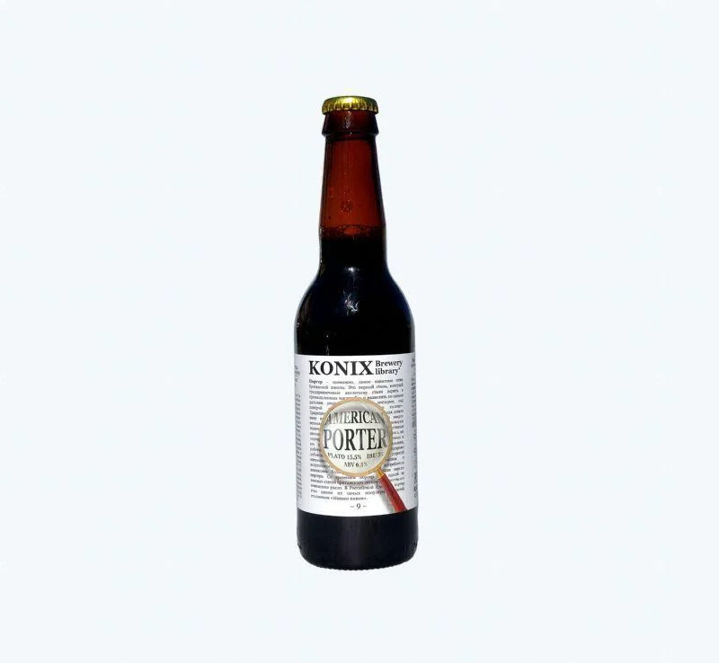 Пиво Konix American Porter/Коникс "Американский портер" 330 мл