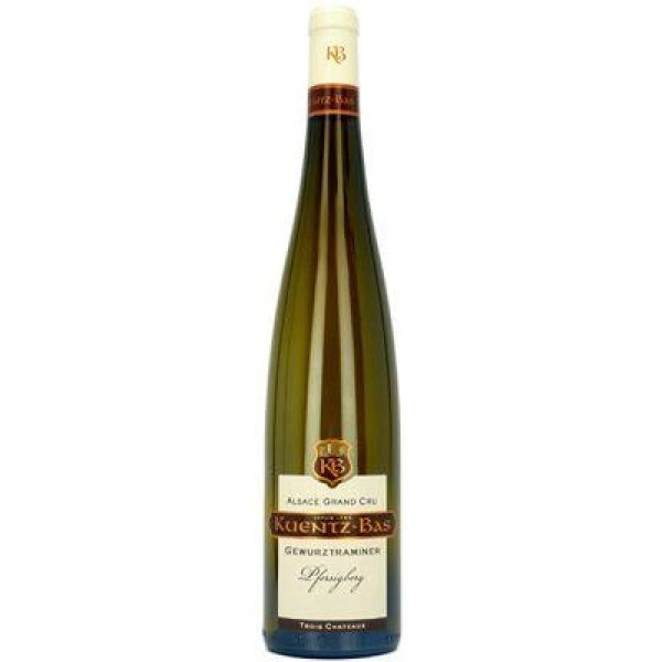 Вино Kuentz-Bas Gewurztraminer Pfersigberg Trois Chateaux Гевюрцтраминер Пферзигберг Труа Шато бел. сл. 2013 0.75 14%