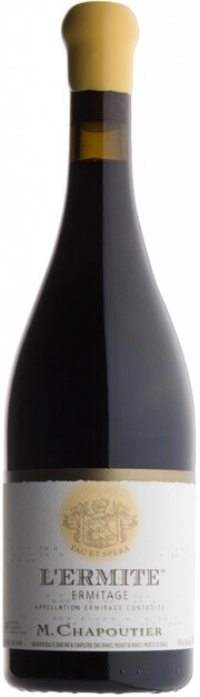 Вино M.Chapoutier Hermitage  L'Ermite АОС   М.Шапутье  Эрмитаж  AOC Л'Эрмит  1998 750 мл 14%