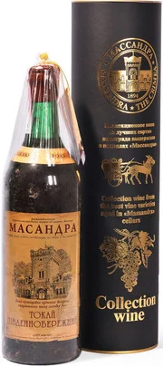 Вино  коллекционное Массандра Токай Южнобережный в подарочной упаковке 1995     700 мл
