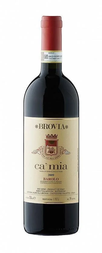 Вино Fratelli Brovia, "Ca'Mia", Barolo DOCG, 2009/Вино Фрателли Бровия, Бароло DOCG "Ка Мия", 2009, 0,75