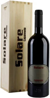 Вино Solare  da Tavola di Toscana Rosso IGT Sangiovese wooden box Соларе  да Тавола ди Тоскана Россо Санджовезе  в деревянной коробке   1997 750 мл