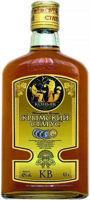 Коньяк  Крымский Статус Жемчужина Салгира КВ 500 мл
