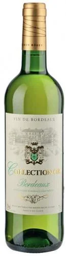 Вино Collection Or Bordeaux blanc Коллексьон Ор Бордо белое сухое 750 мл