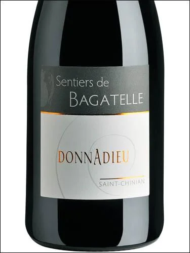 Вино Clos Bagatelle Sentiers de Bagatelle Donnadieu Rouge Saint-Chinian AOC Кло Багатель Сантье де Багатель Доннадье Руж Сен-Шиньян 2013 750 мл