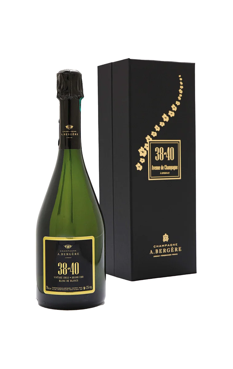 Шампанское  A. Bergere 38 40 Blanc de Blancs Grand Cru gift box  2018  750 мл
