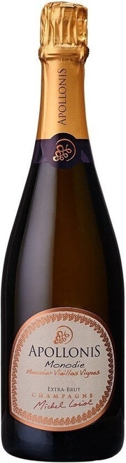 Шампанское Apollonis Monodie Meunier Vieilles Vignes Extra-Brut Champagne AOC 2010  75 мл 12%