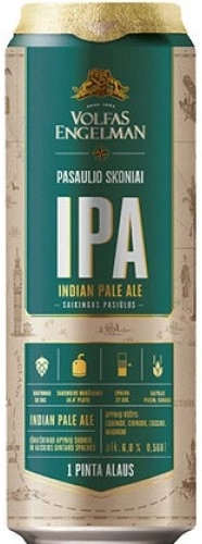 Пиво Volfas Engelman IPA Вольфас Энгельман ИПА 568 мл