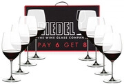 Бокал Riedel Veritas Buy 6 Get 8 Cabernet/Merlot stemglass set Риедель Веритас Бай 6 Гет 8 Каберне /Мерло  625 мл