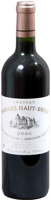 Вино Chateau Bahans Haut Brion AOC (2-me vin du Chateau Haut-Brion jusqu'a l'annee 2007) Шато Баанс О Брион (2-е вино Шато О-Брион до 2007 года) 2006