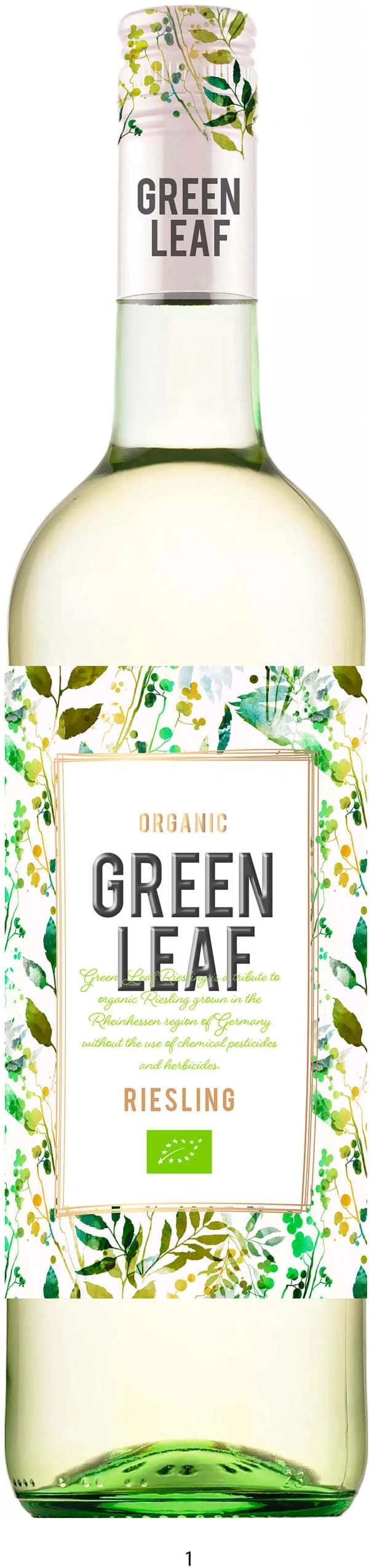 Вино Greenleaf Organic Riesling  2020   750 мл