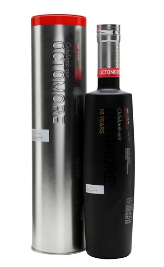 Виски Bruichladdich Octomore 10 Years  Бруклади Октомор 10 лет в тубе 700 мл