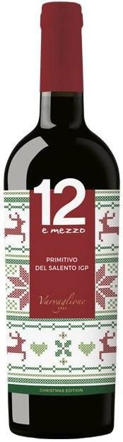Вино "12 e Mezzo" Primitivo del Salento New Year Design 12 э Меццо", Примитиво дель Саленто Новогодний Дизайн 750 мл  2016 750 мл