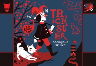 Пиво Чаща  Trickster (Gochujang Edition)  Трикстер    ж/б  500 мл