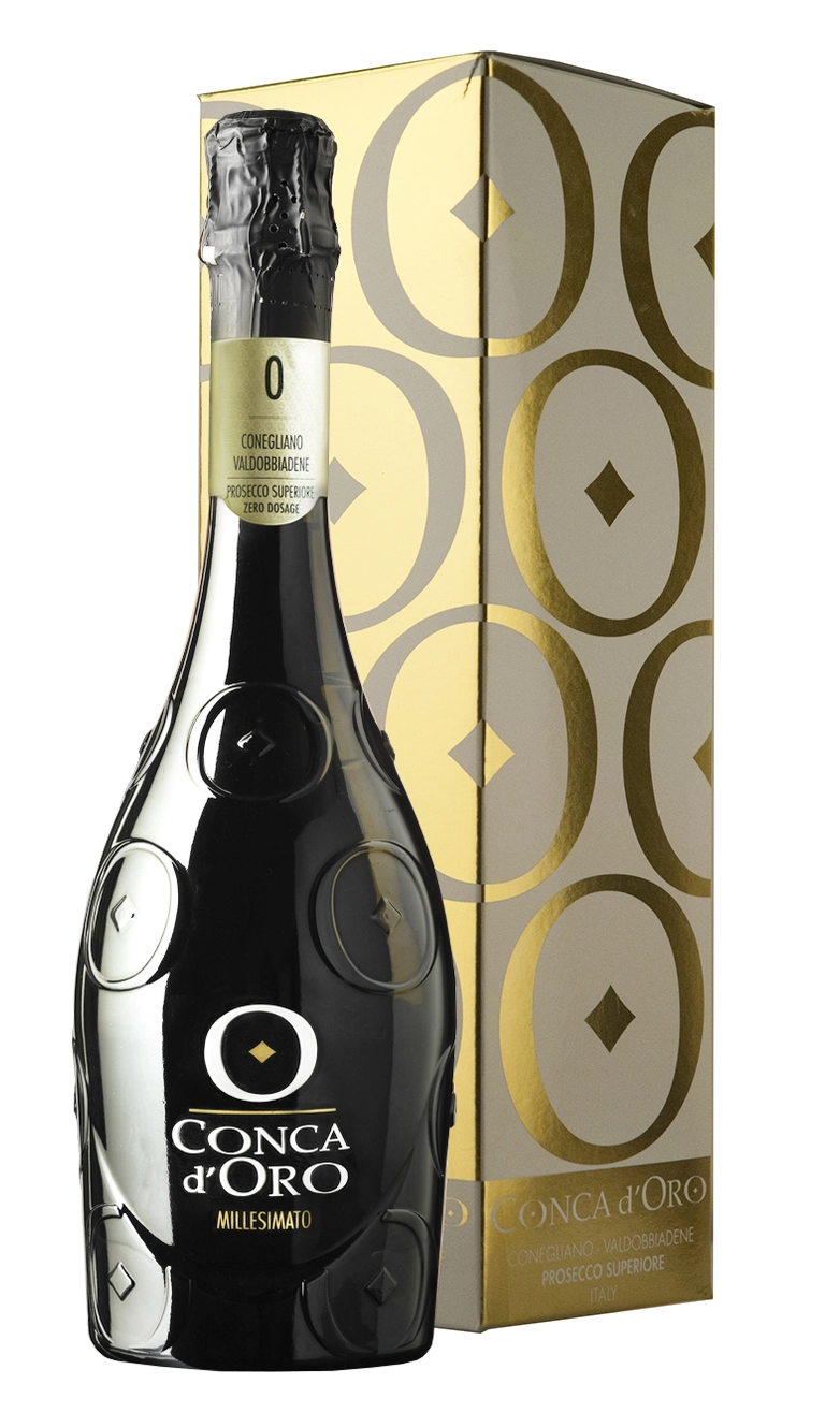 Игристое вино Conca d'Oro  Conegliano Valdobbiadene Prosecco Superiore Brut DOCG  gift box   2019  750 мл