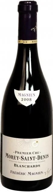 Вино Frederic Magnien  Morey-Saint-Denis Premier Cru  Blanchards AOC  Фредерик Маньен  Море-Сен-Дени Премье Крю  Бланшар 2008 750 мл