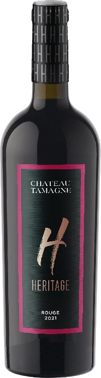 Вино   Chateau Tamagne  Heritage  Шато Тамань Эритаж   Руж Бленд  2021  750 мл