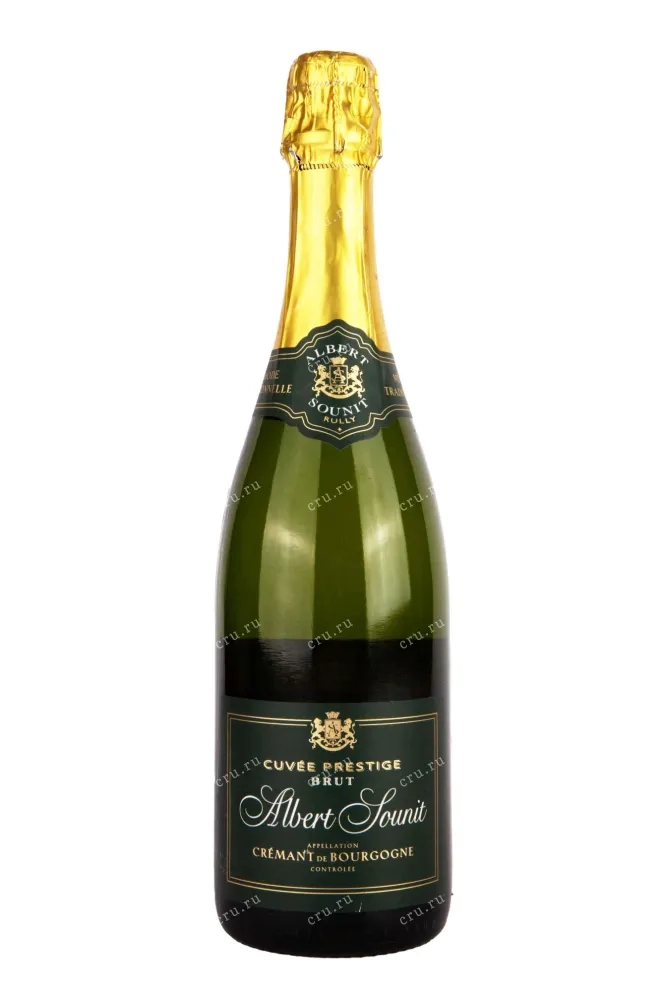 Игристое вино Albert Sounit Cremant de Bourgogne Cuvee Prestige Brut  2021 750 мл  13%