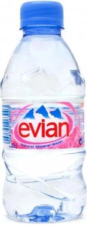 Вода  Evian  Still  PET Эвиан негазированная  в пластиковой бутылке  330 мл