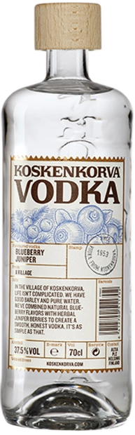 Водка Koskenkorva  Коскенкорва Черника можжевельник 700 мл