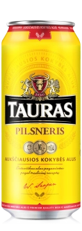 Пиво Kalnapilio Tauras Pilsneris Таурас Пилснерис  500 мл