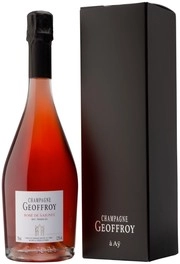 Шампанское Rene Geoffroy Champagne 1-er cru Rose de Saignee  gift box  2016 750 мл