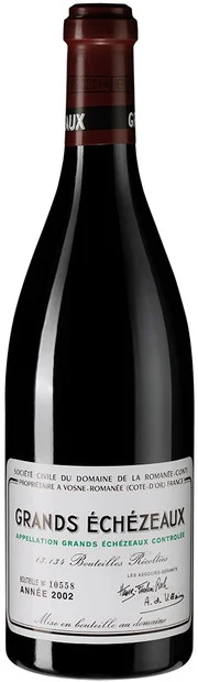 Вино Domaine de la Romanee-Conti Echezeaux Grand Cru   Домен де ля Романе-Конти  Эшезо Гран Крю  2002 750 мл