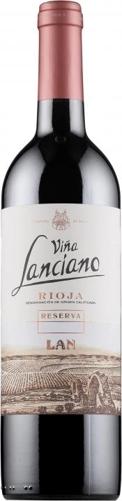 Вино LAN, "Vina Lanciano" Reserva, Rioja DOC, "Винья Лансьяно" Резерва, 2015 750мл