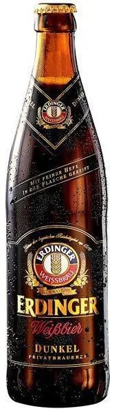 Пиво Erdinger Dunkel Эрдингер Дункель пшенич. темн. стекло 500 мл