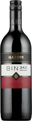 Вино Hardys Bin 343 Cabernet Shiraz, Хардис Бин 343 Каберне Шираз  кр .п/сух. 0.75 13.5% (6)