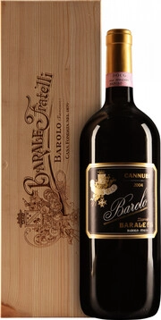 Вино Barale Fratelli Barolo DOCG Cannubi Riserva gift box  2005 1500 мл   14%