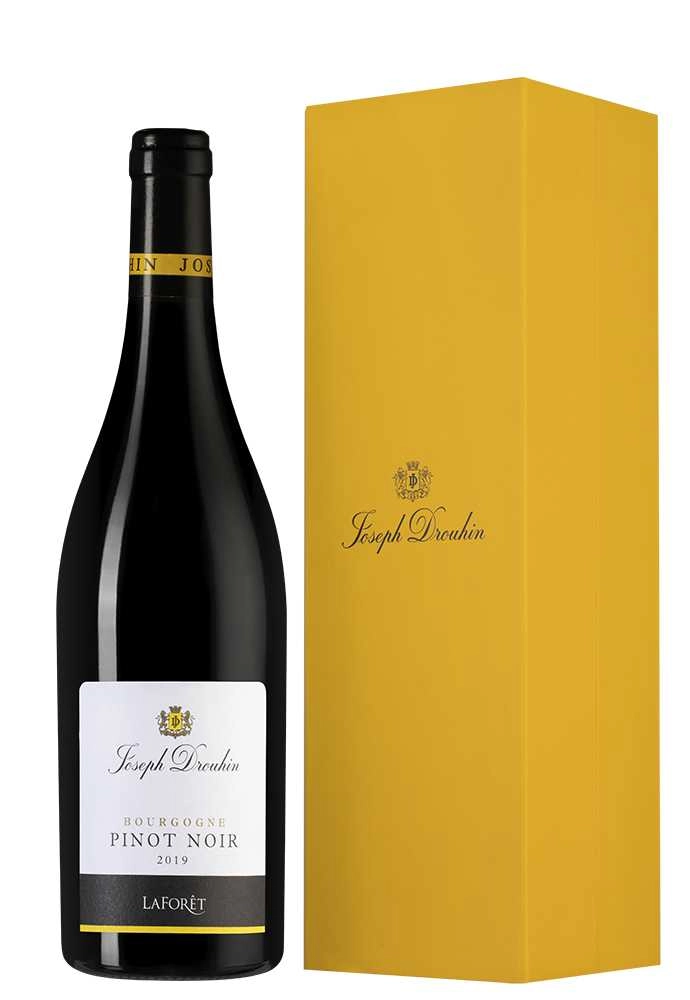 Вино Maison Joseph Drouhin  Laforet Bourgogne Pinot Noir AOC Мэзон Жозеф Друэн Лафоре Бургонь Пино Нуар в подарочной коробке 750 мл