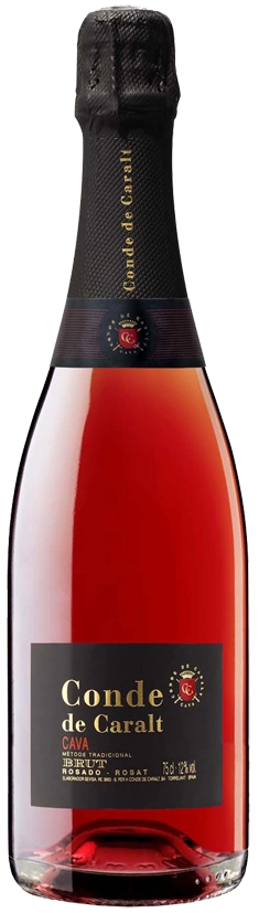 Вино Conde de Caralt cava metode tradicional rosado  750 мл