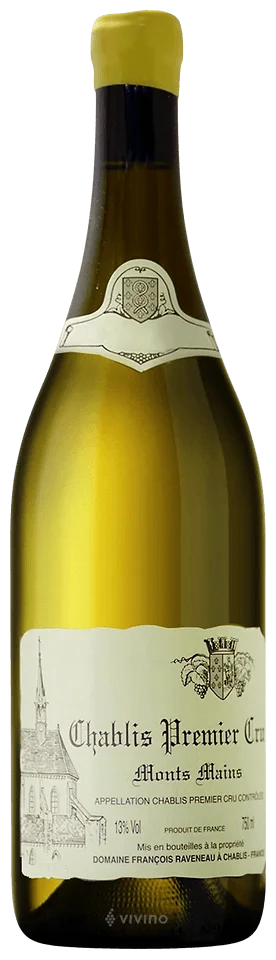 Вино Domaine Francois Raveneau Chablis Premier Cru Monts Mains 2010  750 мл