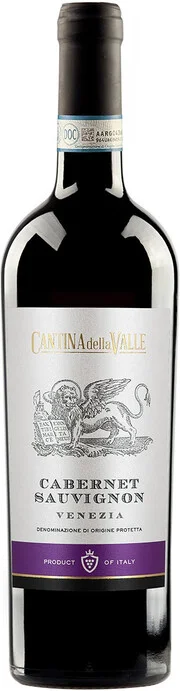 Вино Cantina della Valle Cabernet Sauvignon Venezia DOP  750 мл