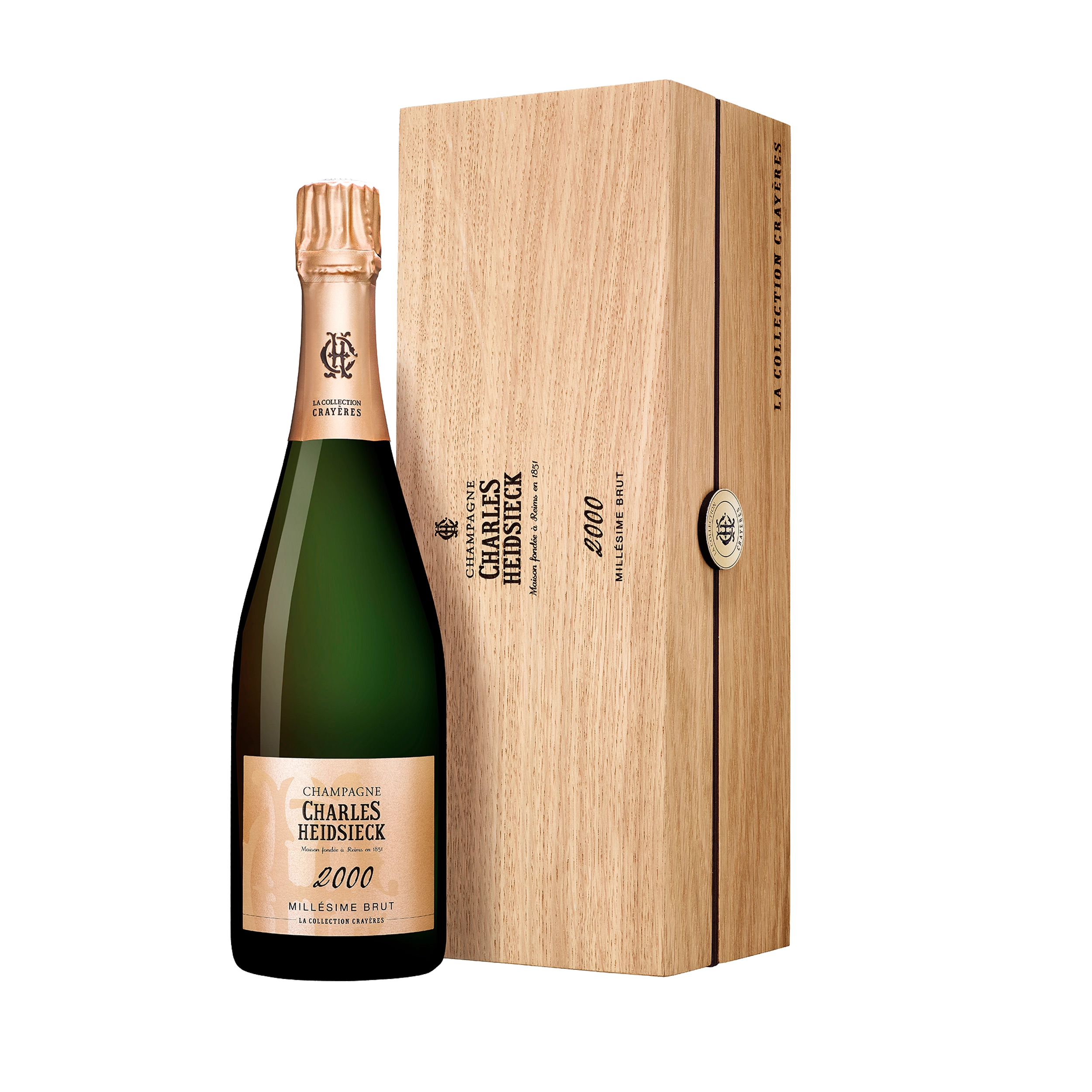 Шампанское Charles Heidsieck  La Collection Crayères  gift box  2000 750   мл