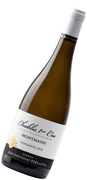 Вино Montmains Chablis 1er Cru AOC Domaine Jean Dauvissat Pere et Fils  Монмэн Шабли Премье Крю AOC Домен Жан Довисса Пэр э Фис  2018 750 мл