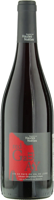 Вино Domaine Les Hautes Noelles  Red Gamay  Val de Loire   2019  750 мл