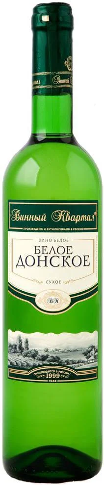Вино Миллеровский винзавод, "Винный Квартал" Белое Донское, 2013, 700 мл