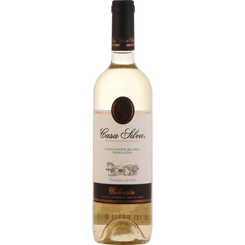 Вино Casa Silva Collecion Sauvignon blanc - Semillon Каза Сильва Колексьон Совиньон Блан - Семийон 2015 750 мл