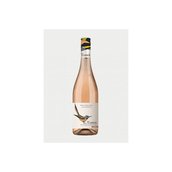 Вино розовое  Tomtit Marlborough Sauvignon Blanc Blush Томтит Мальборо Совиньон Блан Блаш  750 мл