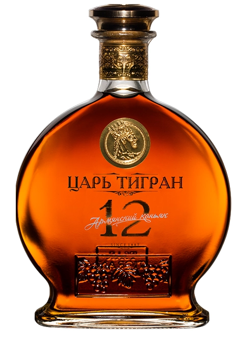 Коньяк Cognac Tsar Tigran 12YO  Царь Тигран 12 лет 50 мл