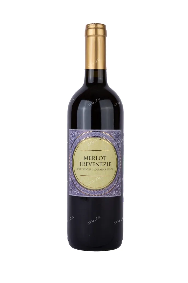 Вино  Merlot Trevenezie  2022 750 мл 12%