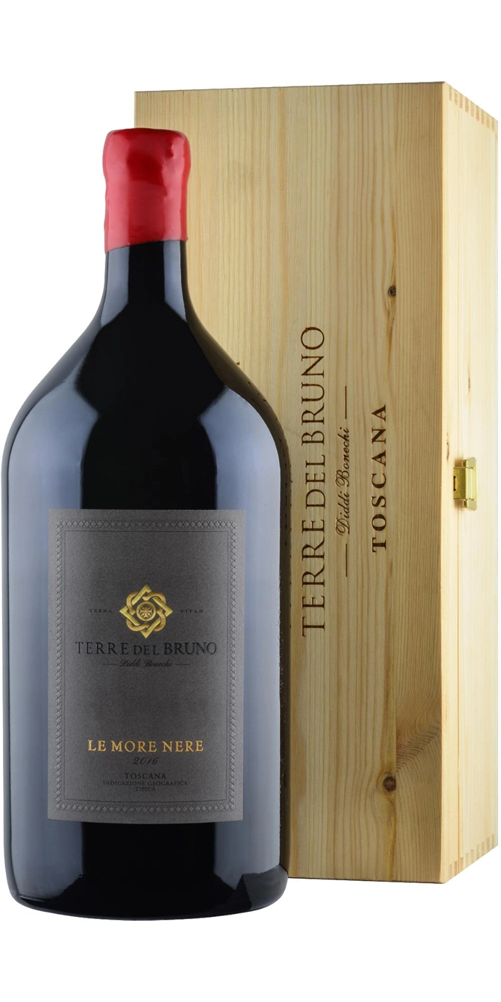 Вино Fattoria Pogni Terre del Bruno Le More Nere IGT Toscana  2016 3000 мл