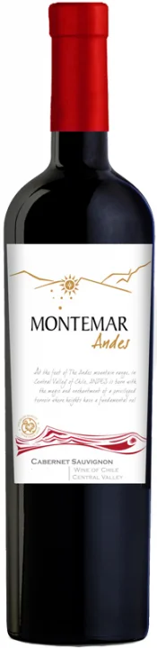 Вино Aresti, "Montemar" Andes, Cabernet Sauvignon, "Монтемар" Андес, Каберне Совиньон, 2012, 750мл