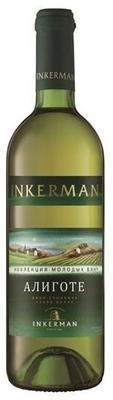 Вино Инкерман  Алиготе Молодая Коллекция  белое сухое 700 мл