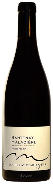 Вино Lucien Muzard Santenay 1er Cru Maladiere Люсьен Мюзар Сантене Премье Крю Маладьер 2016 750 мл 13%